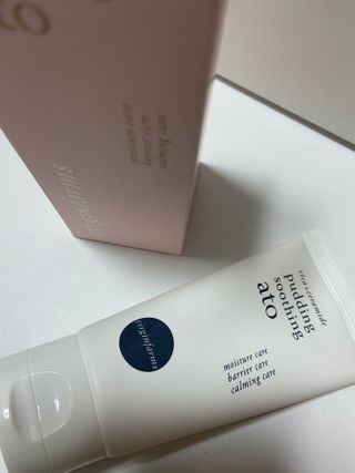 냉장고에 넣어요, 붉은 트러블 피부 다음날 진정되요 [버진팜스 푸딩수딩아토] — 5점을 준 리뷰어가 2021년 1월 올린 사용 사진