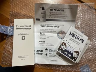 더마힐 헤어 컨디셔닝 샴푸 500ml 3종 중 택1 — 5점을 준 리뷰어가 2021년 3월 올린 사용 사진