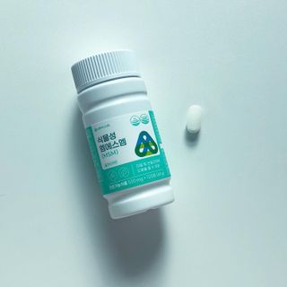 서울약사신협_식물성 엠에스엠_500mg x 120정 — 5점을 준 리뷰어가 2021년 11월 올린 사용 사진