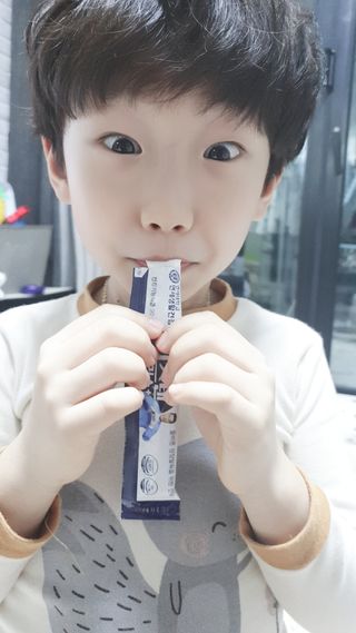 키즈텐플러스 연세 키즈텐 플러스 1개월 — 5점을 준 리뷰어가 2021년 3월 올린 사용 사진