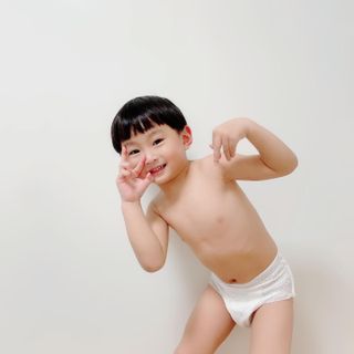 쿠잉 에어드라이  풀커버 팬티기저귀 (L/XL/XXL/XXXL) 1팩 — 5점을 준 리뷰어가 2023년 3월 올린 사용 사진