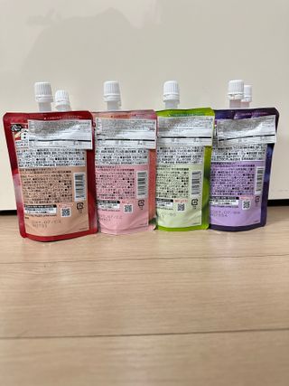 ORIHIRO 오리히로 곤약젤리 제로칼로리 130g 4종 4팩(맛별로 1팩씩) — 5점을 준 리뷰어가 2023년 1월 올린 사용 사진