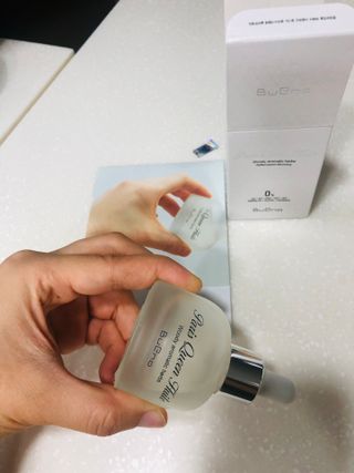 브에노 파리퀸 윌 페이스 오일 — 5점을 준 리뷰어가 2021년 6월 올린 사용 사진