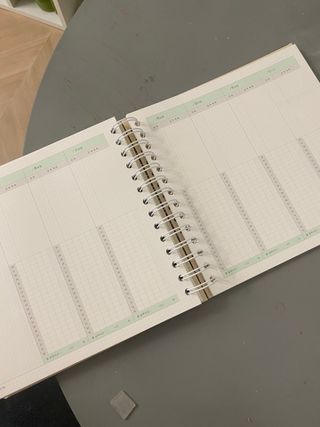 리훈 여러분의 오늘을 채워나갈 수 있도록 도와줄 오늘공부 1년용 스터디플래너 — 5점을 준 리뷰어가 2021년 4월 올린 사용 사진