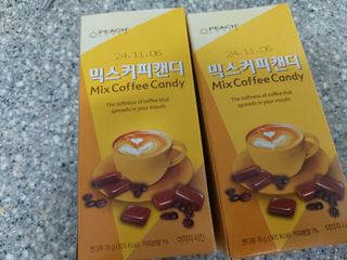 (주) 피치코리아 믹스커피캔디76g x2개입 — 5점을 준 리뷰어가 2022년 11월 올린 사용 사진