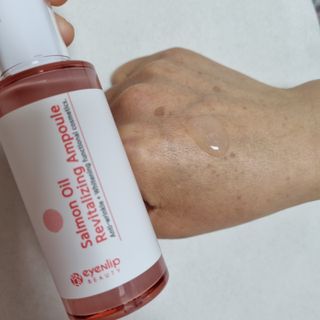 아이앤립 / EYENLIP 아이앤립 연어오일 리바이탈라이징 토너+앰플+크림 3종 세트 — 5점을 준 리뷰어가 2021년 5월 올린 사용 사진