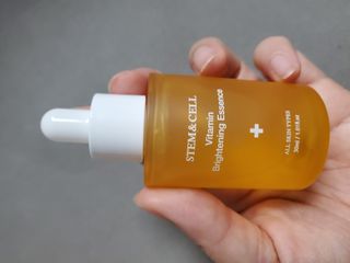 체르엠 스템앤셀 비타민 브라이트닝 에센스 30ml 1개 — 5점을 준 리뷰어가 2021년 9월 올린 사용 사진