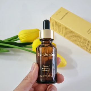 스킨큐어 산다화 비타민c 화이트닝 에센스 30ml — 5점을 준 리뷰어가 2023년 8월 올린 사용 사진