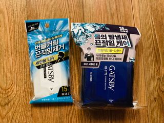 [갸스비] 땀, 유분의 불쾌함을 한 장으로 싹싹 훼이셜 페이퍼 15매 , 바디 페이퍼 30매 2종구성 — 4.5점을 준 리뷰어가 2021년 5월 올린 사용 사진