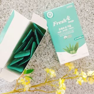 에프에이치아이코리아 Fresh순 프로폴리스 무알콜 일회용 가글 11ml 10개입 — 4점을 준 리뷰어가 2021년 4월 올린 사용 사진