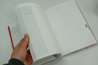 리훈 2023년 아이라이크 모눈 다이어리 미니달력 세트 — 5점을 준 리뷰어가 2022년 12월 올린 사용 사진