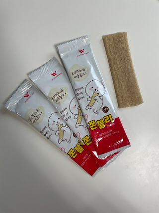 [푸름웰니스] 맛있는 곡물 및 곤약쫀득이 쫀블리 — 5점을 준 리뷰어가 2021년 12월 올린 사용 사진