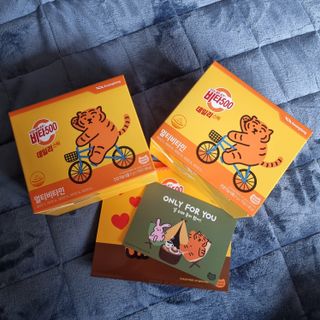 광동제약 [광동] 비타500데일리스틱 70포X2개 + 뚱랑이엽서 + 쇼핑백 증정 — 5점을 준 리뷰어가 2022년 10월 올린 사용 사진