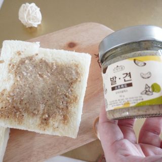 진테이블 발.견 스프레드  오리지널믹스 90g + 카카오스윗믹스 90g 2종 세트 — 4.5점을 준 리뷰어가 2022년 7월 올린 사용 사진