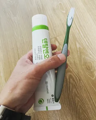 프리마인 유해균 뿐만 아니라 유익균까지 씻어내는 치약은 그만, 건강한 구강환경을 만드는 덴탈엔오 — 5점을 준 리뷰어가 2022년 11월 올린 사용 사진