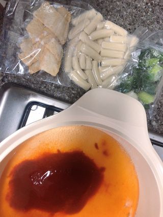 응큼떡볶이 — 5점을 준 리뷰어가 2021년 3월 올린 사용 사진