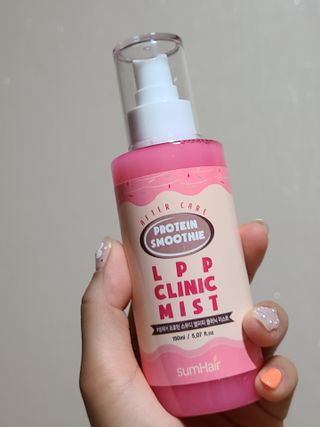 썸헤어 / SUMHAIR [썸헤어] 프로틴 스무디 클리닉 미스트 150ml — 5점을 준 리뷰어가 2021년 7월 올린 사용 사진