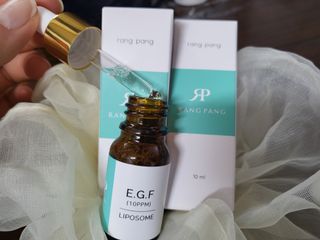 랑팡 EGF+FGF+IGF10ppm 리포좀 앰플 원액 10ml — 4점을 준 리뷰어가 2021년 10월 올린 사용 사진