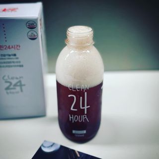 클린24시간 1BOX(5포) + 전용보틀(500ml) — 5점을 준 리뷰어가 2022년 7월 올린 사용 사진