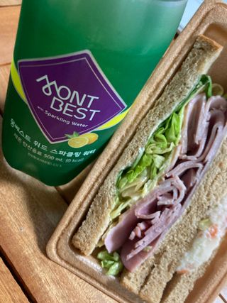 몽베스트 Montbest with Sparkling water Lemon OR Lime 20병(랜덤) — 4점을 준 리뷰어가 2022년 8월 올린 사용 사진