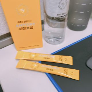 주식회사 씨크릿비에프랩 마시는 아미노산 아미토리 열대과일맛 14포 [1포, 5g / 보틀증정] — 5점을 준 리뷰어가 2023년 2월 올린 사용 사진