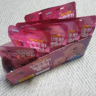 [팔도] 잔망루피젤리 믹스베리맛 42g 8개 — 5점을 준 리뷰어가 2022년 1월 올린 사용 사진