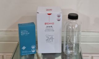 클린24시간 1BOX(5포) + 전용보틀(500ml) — 5점을 준 리뷰어가 2023년 6월 올린 사용 사진