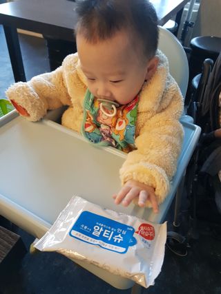 [엠메이데이] 안심 알티슈 20매 x 7 — 4점을 준 리뷰어가 2022년 1월 올린 사용 사진