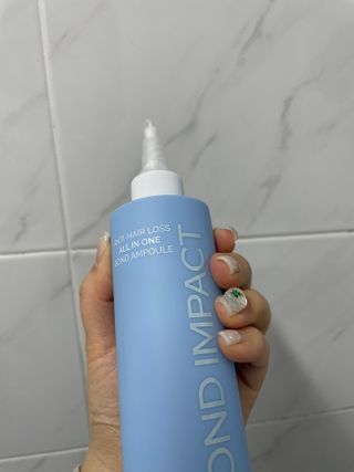 트리마이 안티 헤어로스 올인원 본드 앰플 200ml — 4.5점을 준 리뷰어가 2023년 2월 올린 사용 사진