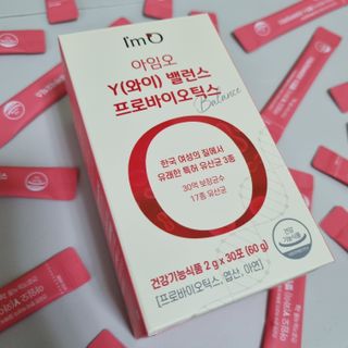 아임오 Y와이 밸런스 프로바이오틱스 30포 — 4.5점을 준 리뷰어가 2021년 12월 올린 사용 사진