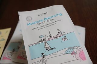 세뚜아(Cettua) [세뚜아] 모이스처 밸런싱 페이셜 마스크 Cettua Moisture Balancing Facial Mask 5매 — 5점을 준 리뷰어가 2023년 12월 올린 사용 사진
