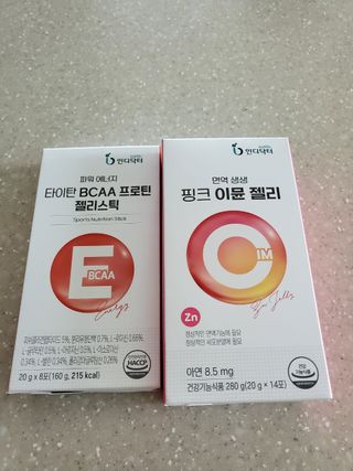 인디닥터 면역 생생 핑크 이뮨 젤리 + 타이탄 BCAA 프로틴 젤리스틱 — 5점을 준 리뷰어가 2022년 6월 올린 사용 사진