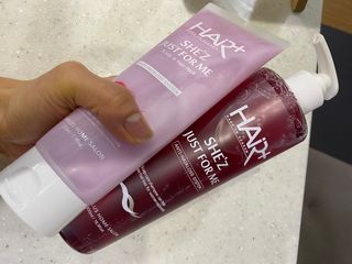 헤어플러스 여성탈모 쉬즈 샴푸+두피팩SET — 3점을 준 리뷰어가 2021년 3월 올린 사용 사진