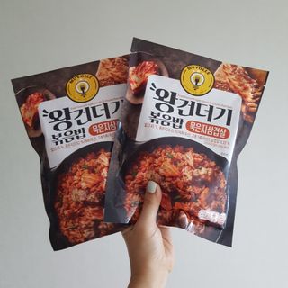 한성기업 무볼레 왕건더기 볶음밥 묵은지삼겹살 — 5점을 준 리뷰어가 2021년 10월 올린 사용 사진