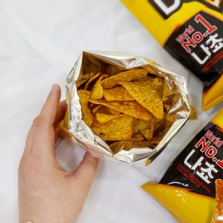 롯데제과 도리토스 양념치킨맛 — 5점을 준 리뷰어가 2021년 4월 올린 사용 사진