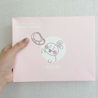 유비맘 캐릭터 실리콘 흡착 식판_색상 랜덤발송 — 5점을 준 리뷰어가 2021년 1월 올린 사용 사진