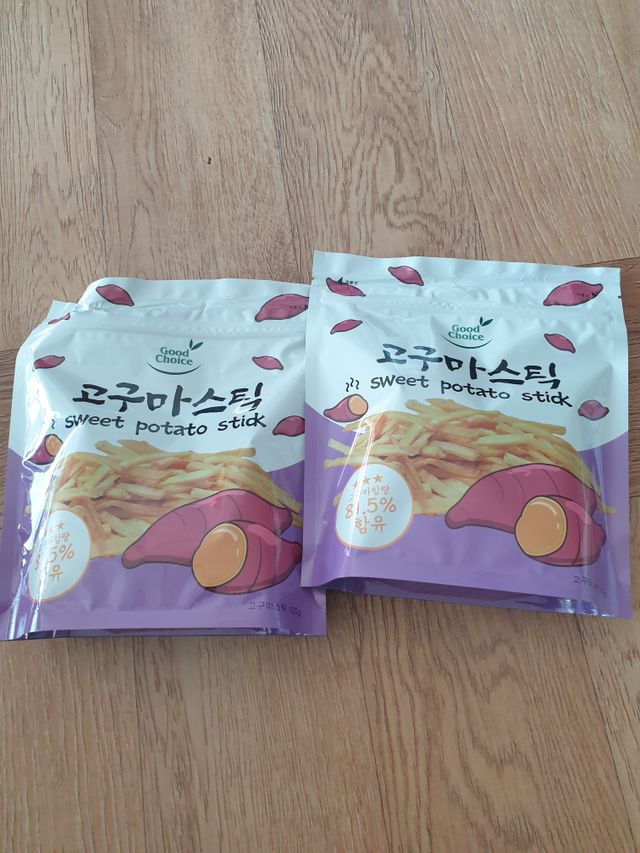 고구마스틱 120g 리뷰 사진