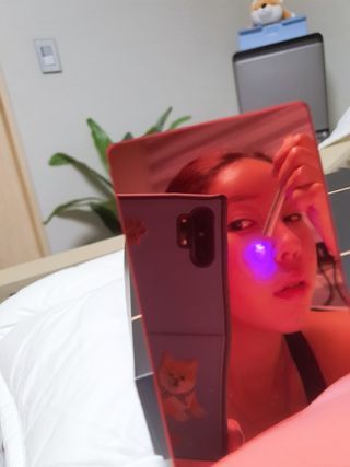 메데스 비츠케어 모공케어 피부관리키트 — 5점을 준 리뷰어가 2021년 7월 올린 사용 사진