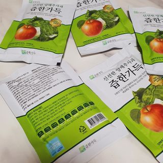 즙한가득 양배추사과즙/석류즙 30포, 선물박스 택1 — 5점을 준 리뷰어가 2022년 1월 올린 사용 사진