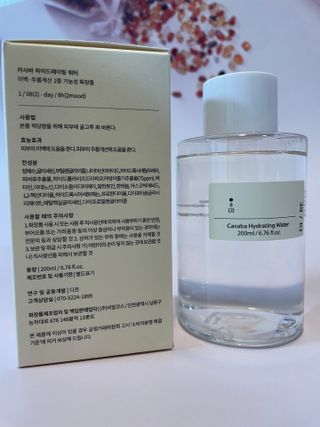 나우_스마트스토어 구매평 [디르] 카사바 하이드레이팅 워터 — 5점을 준 리뷰어가 2025년 4월 올린 사용 사진