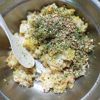 해풀잎 누구나 김밥*1ea [(혼합야채 35g *1ea,  김밥김 (5g, 5ea),  양념간장 (6g, 5ea), 참기름(5g, 2ea)] — 5점을 준 리뷰어가 2022년 7월 올린 사용 사진