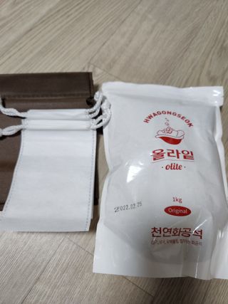 올라잍 천연화공석 — 5점을 준 리뷰어가 2022년 5월 올린 사용 사진
