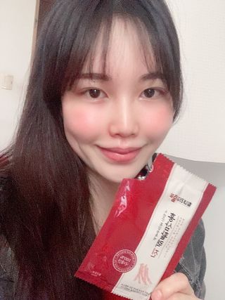 힘내라김홍삼 홍삼활력진 50ml x 5포 — 4점을 준 리뷰어가 2021년 5월 올린 사용 사진