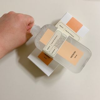 [녹산] 비건 대나무 밸런싱 수분 토너 + 비건 바이오 비타 에센스 — 5점을 준 리뷰어가 2022년 11월 올린 사용 사진