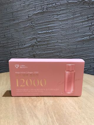 랩앤뷰티 메가 벨벳 콜라겐 12000 — 5점을 준 리뷰어가 2021년 5월 올린 사용 사진