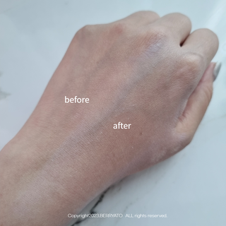 아이레시피 마일드시카 브라이트닝 업 선스크린 SPF50+ PA++++ — 5점을 준 리뷰어가 2023년 5월 올린 사용 사진