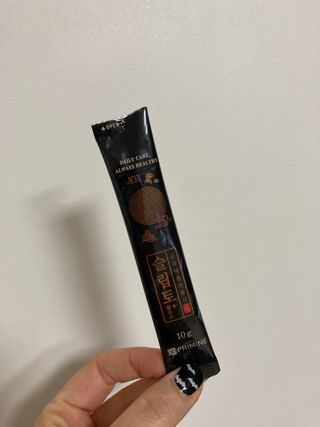 프리마인 자체 기업부설 연구소에서 찾아낸 건강한 수면의 비밀.  슬립토 플러스 30포 — 5점을 준 리뷰어가 2021년 10월 올린 사용 사진