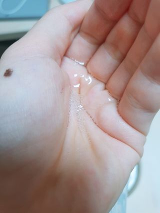 고위드올인원 세탁세제 1000ml — 4점을 준 리뷰어가 2021년 5월 올린 사용 사진