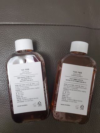 랑팡 병풀추출물150ml+어성초추출물150ml+스킨빅패드60매 — 5점을 준 리뷰어가 2021년 10월 올린 사용 사진