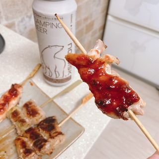 [다물꼬치] 모듬꼬치 10개 +데리야끼소스120g+매운고추소스120g — 5점을 준 리뷰어가 2021년 11월 올린 사용 사진